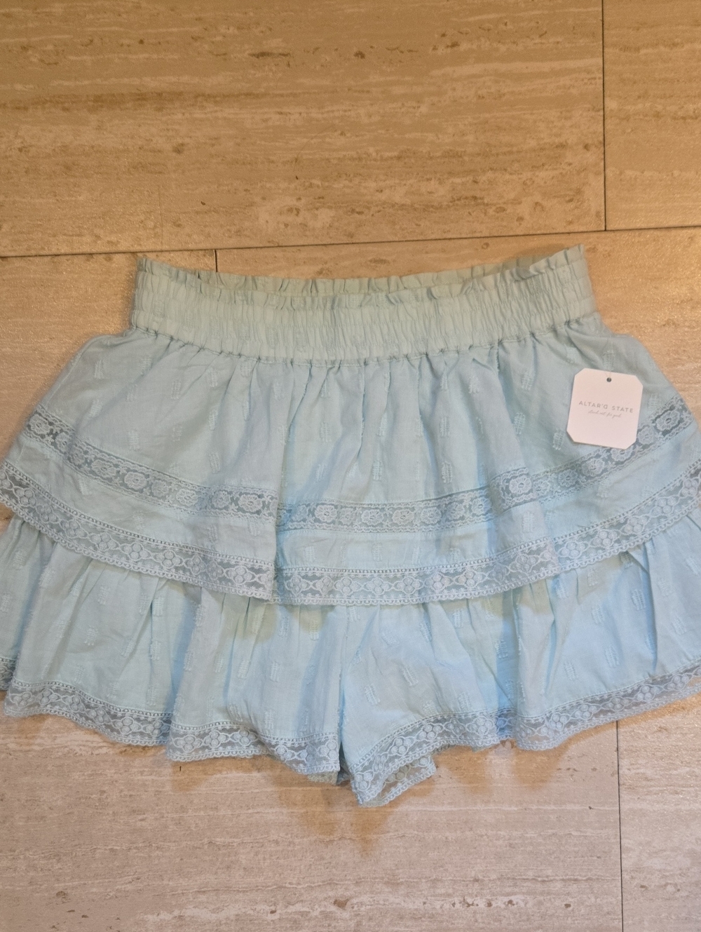 New Altar'd State Winslow Mint Skort
